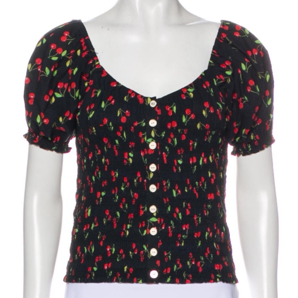Smocked Caroline Contstas Top